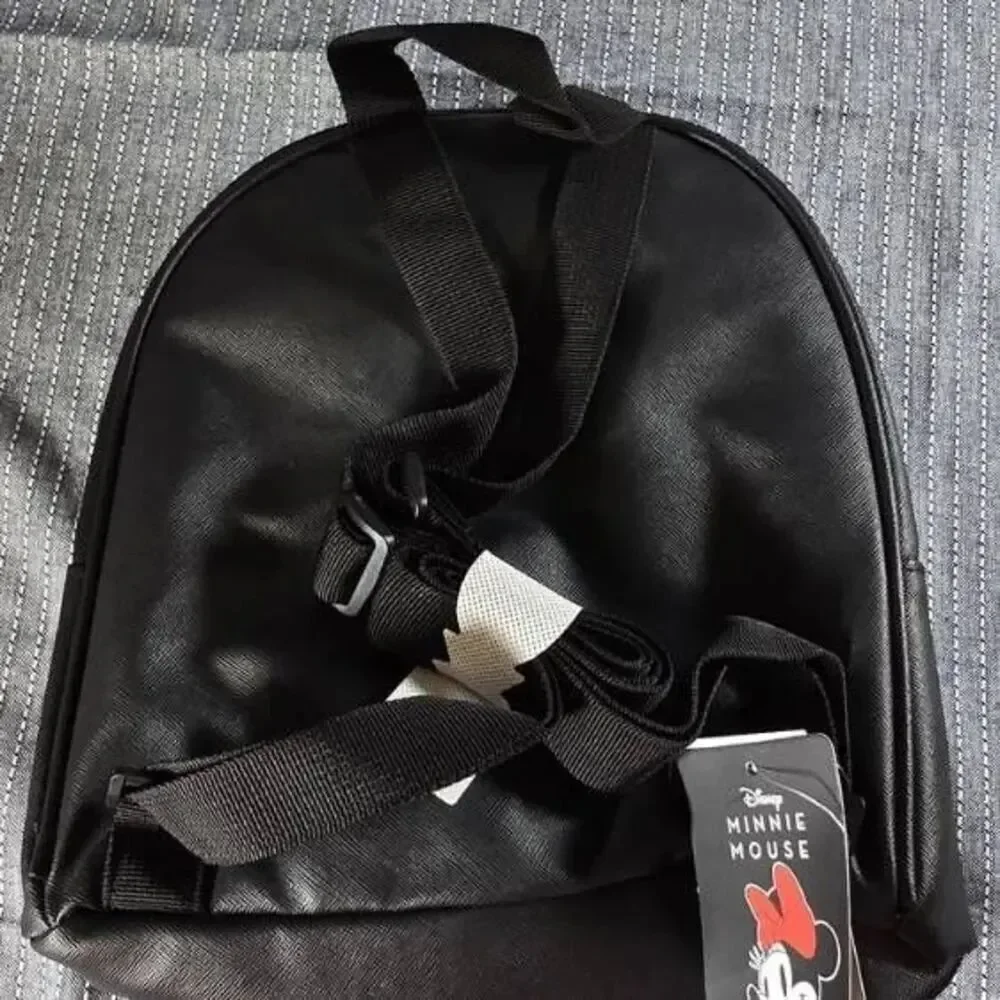 Disney Minnie Mouse Mini Backpack Black Pink